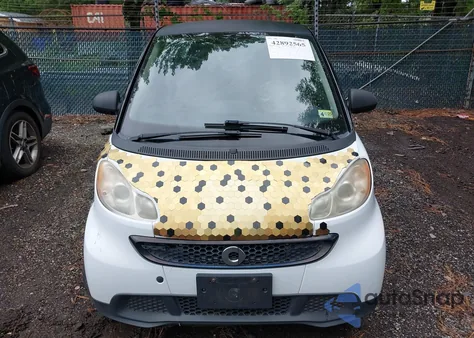 2014 Smart Fortwo Passion/Pure из США, поврежденный, VIN WMEEJ3BA8EK782927